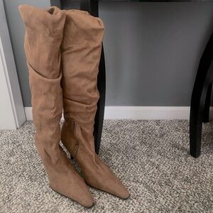 Apt. 9 Tan/Brown Heeled Boots